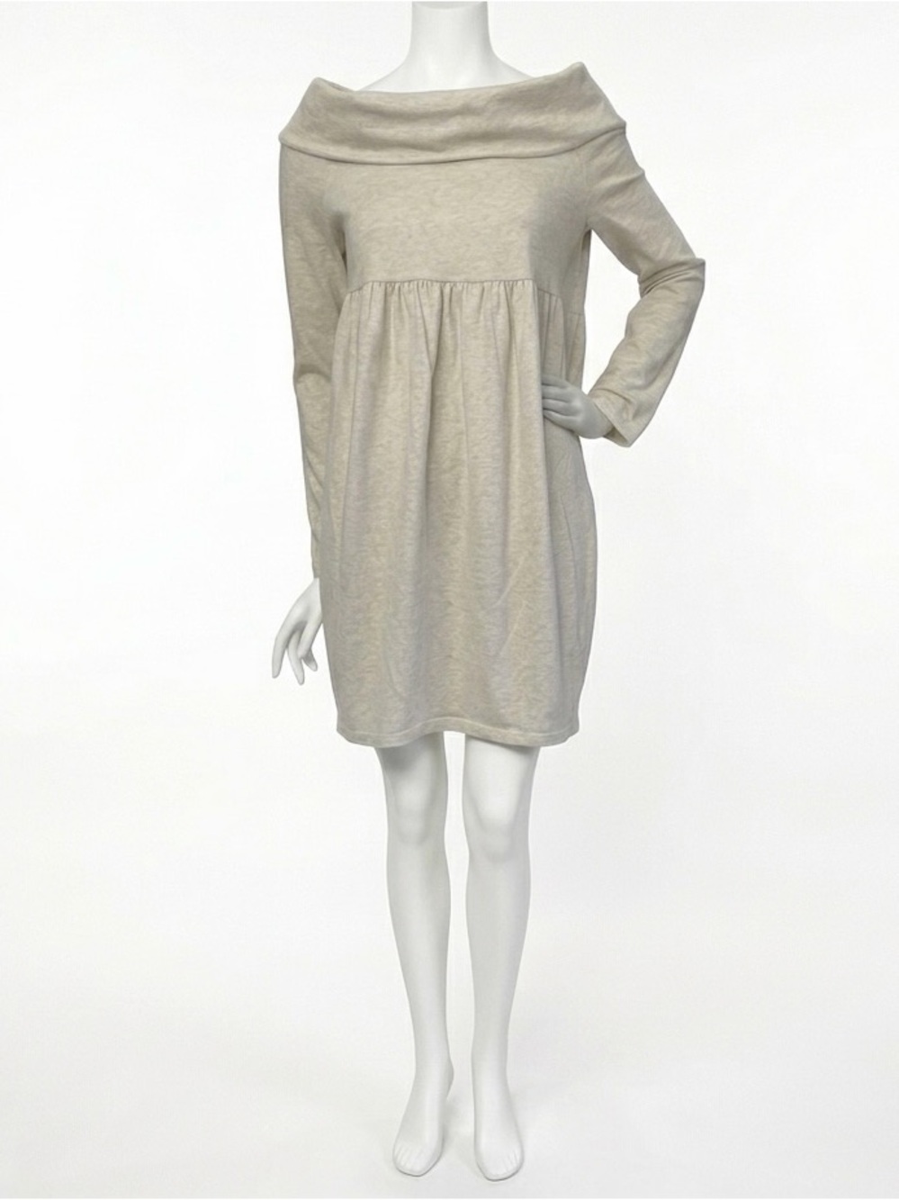Anthropologie Saturday SundayCotton Dress Small Empire Off Shoulder Short NWT